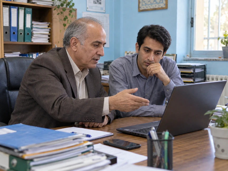 بررسی پیام‌های خانواده در دفتر مدرسه